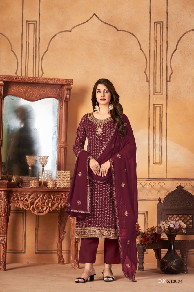  Anjubaa vol 7 Georgette Wedding Wear Wholesale Designer Salwar Suit Catalog